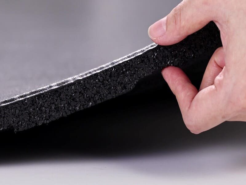 Graphic of Mass-Spring-Mass system in flooring